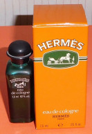 Miniature Parfum HERMES Eau De Cologne - Miniatures Femmes (avec Boite)