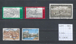 (TJ) Europa CEPT 1977 - 3 Sets (gest./obl./used) - 1977