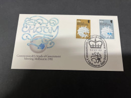 30-9-2023 (2 U 34) Australia FDC - 1981 - Melbourne Meeting - Altri & Non Classificati