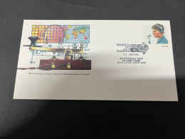 30-9-2023 (2 U 34) Australia FDC - 1986 - Radio Amateur - Sonstige & Ohne Zuordnung