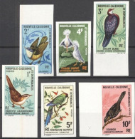 New Caledonia 1967, Birds, Parrot, 6val IMPERFORATED - Ungebraucht