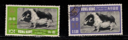 HONG KONG Scott # 260-1 Used - Lunar New Year 1971 - Usati