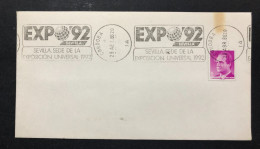 SPAIN, Cover With Special Cancellation « EXPO '92 », « CORDOBA Postmark », 1986 - 1992 – Sevilla (Spain)