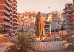 GF-JAL EL DIB Près Beyrouth-LIBAN-LIBANON -Vue De La Ville-Statue Du Père Jacques - Carte Moderne Grand Format - 10 X 15 - Libano