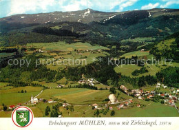 73367128 Muehlen Steiermark Fliegeraufnahme Mit Zirbitzkogel Muehlen Steiermark - Autres & Non Classés