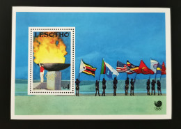 Lesotho 1988 Olympic Games Unissued Withdrawn MS Showing The Obsolete National Flag MNH - Summer 1988: Seoul