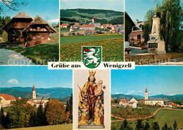 73360486 Wenigzell Heimathaus Kriegerdenkmal Schutzmantelmadonna Wenigzell - Autres & Non Classés