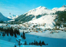 73357630 Lech Vorarlberg Panorama Wintersportplatz Am Arlberg Mit Ruefikopfbahn  - Autres & Non Classés