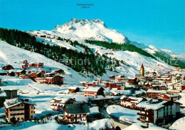 73357612 Lech Vorarlberg Panorama Wintersportplatz Mit Karhornmassiv Lechquellen - Autres & Non Classés