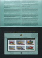 Canada # 1552 Souvenir Sheet Of 6 MNH - Historic Land Vehicles - 3 - Hojas Bloque