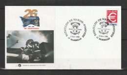 " 60 ANS DU BATAILLON DE MARINS-POMPIERS DE MARSEILLE " Sur Enveloppe Commémorative Du 3/11/1999. - Brandweer