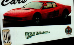 TELECARTE.. FERRARI TESTAROSSA - Coches