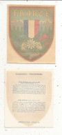 Decalcomanie , Autocollant , Touristic Transfers, Blason FRANCE, 2 Scans - Autocollants