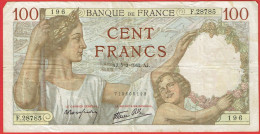 France - Billet De 100 Francs Type Sully - 5 Mars 1942 - 100 F 1939-1942 ''Sully''