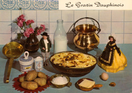 Delcampe - CPM - Recette Le GRATIN DAUPHINOIS * Émilie Bernard* Editions Lyna  N° 26 * 2 SCANNS - Küchenrezepte