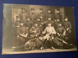 Carte  Photo   Militaire Militaria Guerre Regiment Friedrichsfeld - 1914-18
