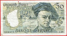 France - Billet De 50 Francs Type Quentin De La Tour - 1982 - 50 F 1976-1992 ''Quentin De La Tour''