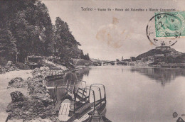 TORINO / FIUME PO / PARCO DEL VALENTINO E MONTE CAPPUCCINI / TRES BELLE CARTE - Fiume Po