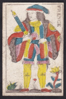 (Schwerter Bube) - Jack Of Swords / Espadas / Playing Card Carte A Jouer Spielkarte Cards Cartes / Alouette - Giocattoli Antichi