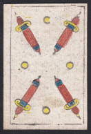 (4 Schwerter) - Four Of Swords / Espadas / Playing Card Carte A Jouer Spielkarte Cards Cartes / Alouette - Giocattoli Antichi