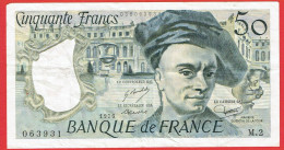 France - Billet De 50 Francs Type Quentin De La Tour - 1976 - 50 F 1976-1992 ''Quentin De La Tour''