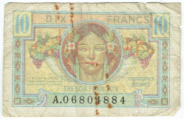 France - Billet De 10 Francs - Trésor Français - Territoires Occupés - 1947 Franse Schatkist