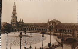  *** ANDALUCIA ***  SEVILLA  Plaza De Espana Stamped  TTB  - Sevilla