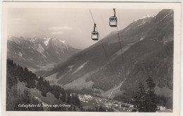 D5478) GALZIGBAHN - St. Anton Am Arlberg - SEILBAHN Gondeln Treffen Sich ALT 1952 - St. Anton Am Arlberg