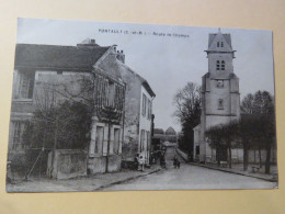 PONTAULT, SEINE ET MARNE, ROUTE DE CHAMPS, CPA - Pontault Combault