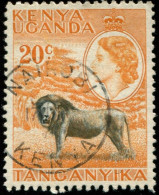 Pays : 260,1 (Kenya-Ouganda-Tanganyika )  Yvert Et Tellier N° :  92 (o) - Kenya, Uganda & Tanganyika