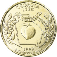 Monnaie, États-Unis, Quarter, 1999, U.S. Mint, Philadelphie, Golden, SPL - 2010-...: National Parks