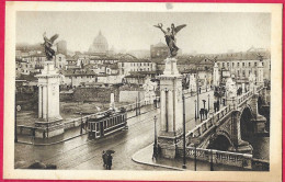 ROMA - PONTE VITTORIO EMANUELE - TRAM- FORMATO PICCOLO - EDIZ. SCROCCHI - NUOVA - Bridges