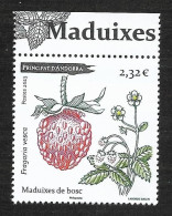 Andorre 2023 - Yv N° 900 ** - Fraise Des Bois  (Maduixes De Bosc) - Nuovi