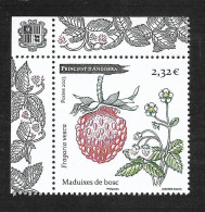 Andorre 2023 - Yv N° 900 ** - Fraise Des Bois  (Maduixes De Bosc) - Unused Stamps