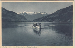 D5515) ZELLER SEE - Motorboot U. Kitzsteinhorn ALT - Zell Am See