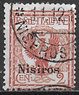 DODECANESE 1912 NISIROS 2 Ct. Redbrown  Vl. 1 Used - Dodekanesos