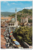 Sarajevo Islam Moschee Old Postcard Travelled 1977 Bb151023 - Islam
