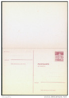 Germany Berlin Postal Stationery Postcard Answer Postkarte Mit Antwortkarte Unused Bb - Postcards - Mint