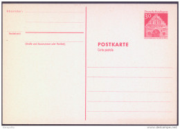 Germany Postal Stationery Postcard Postkarte Unused Bb - Postkarten - Ungebraucht