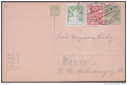 Czechoslovakia Old Postal Stationery Postcard Travelled 1933 Bb - Cartes Postales