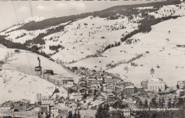 D5524) Schi Paradies SAALBACH Mit Schattberg Seilbahn - Gondel Häuser Kirche - Saalbach