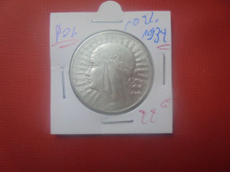 POLOGNE 10 ZLOTYCH 1932 ARGENT (A.15) - Polen