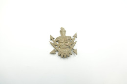 Militaria - INSIGNIA : Cap Badge Kepie : Genie - België Belgium - Beret - Autres & Non Classés