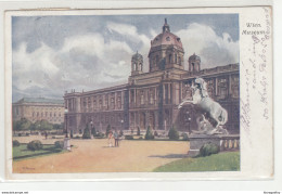 Wien. Museum Old Postcard Posted 1925 B191215 - Museos