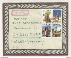 India Letter Cover Posted 1981 To Germany B210120 - Briefe U. Dokumente