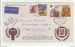 International Year Of Child 1979 FDC Posted To Germany B210120 - Lettres & Documents