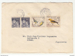 Czechoslovakia, Letter Cover Travelled 1960 Pardubice To Sisak B190320 - Lettres & Documents