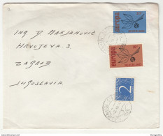 Netherlands, Europa-CEPT Stamps On Letter Cover Travelled 1965 B190320 - 1965