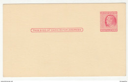 US Postal Stationery Postal Card 2c Benjamin Franklin Unused B190410 - 1901-20