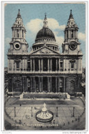 London, St. Paul's Cathedral Old Postcard Travelled 1962 Bb160425 - St. Paul's Cathedral